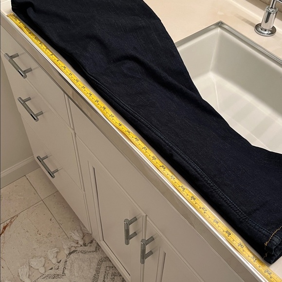 CARHARTT Tall 32” Inseam, 10” High Waist Flannel♨️ Lined Jeans - Picture 15 of 16